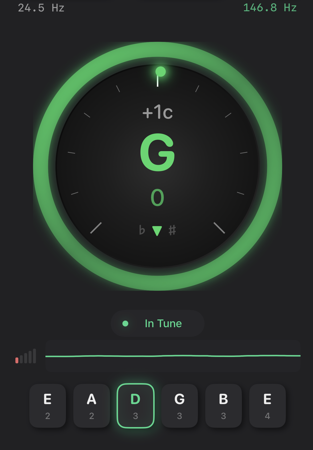 Tuner-G App Screenshot